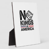 No Kings In America Baby Creative Style フォトプラーク (側面)