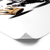 No Kings In America Classic Bold Casual ポスター (角)