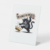 No Kings In America Classic Creative Style 台座サイン (正面)