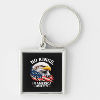 No Kings In America Classic Retro Graphic Design キーホルダー