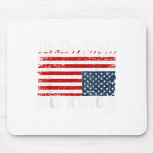 No Kings In America Dismiss Flag Upside We T マウスパッド