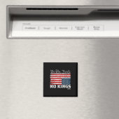 No Kings In America Dismiss Flag Upside We T マグネット (インサイチュ (食洗機))