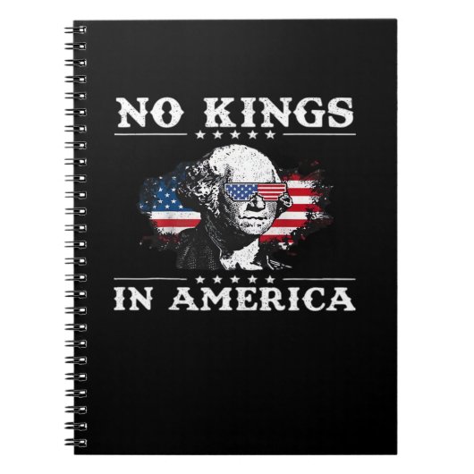 No Kings In America Doge Classic Funny Meme ノートブック (正面)