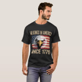 No Kings in America Eagle Graphic Tシャツ (正面フル)