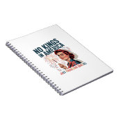 No Kings In America Fabulous Queens Pride 2025 Des ノートブック (右側)