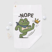 No Kings in America Frog No Kings Democracy ゴルフタオル (インサイチュ)