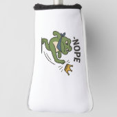 No Kings in America Frog No Kings Democracy ゴルフヘッドカバー (回転90)