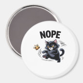 No Kings In America Funny Kicking Crown Classic Vi マグネット (正面/裏面)