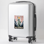 No Kings In America Liberity Status USA Democrats シール (スーツケース)