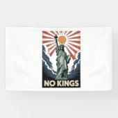 No Kings In America Liberity Status USA Democrats  横断幕 (横)