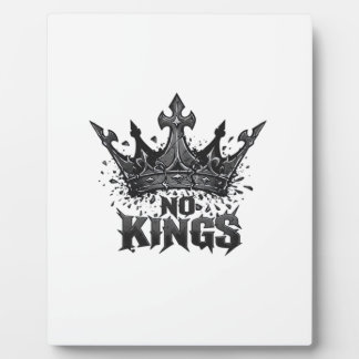 No Kings In America Minimal Clean フォトプラーク
