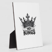 No Kings In America Minimal Clean フォトプラーク (側面)