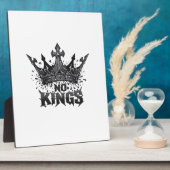 No Kings In America Minimal Clean フォトプラーク (側面)