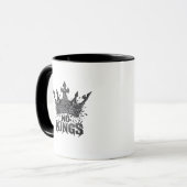 No Kings In America Minimal Clean マグカップ (正面左)