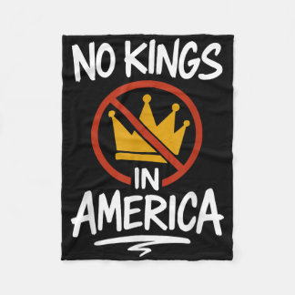 No Kings In America No Crown  フリースブランケット