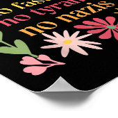 No Kings In America No Fascists We The People Poli ポスター (角)