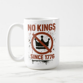 No Kings in America, No Kings Day Protest コーヒーマグカップ