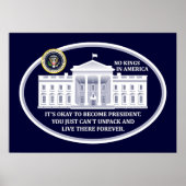 No Kings in America Poster ポスター (正面)