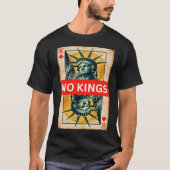 No kings in America resist 50501 movement Tシャツ (正面)