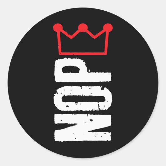 No Kings In America Shirt Nope Political Shirt Men ラウンドシール (正面)