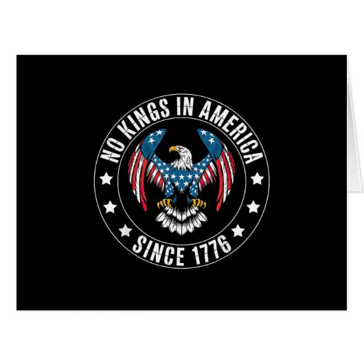 No Kings in America Since 1776 (正面横)