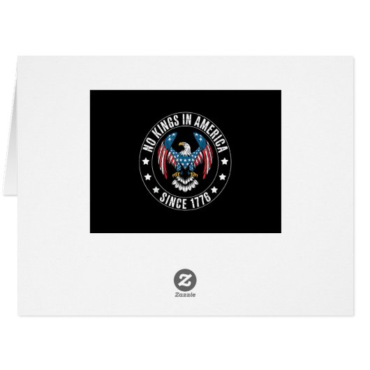 No Kings in America Since 1776 (裏面横)