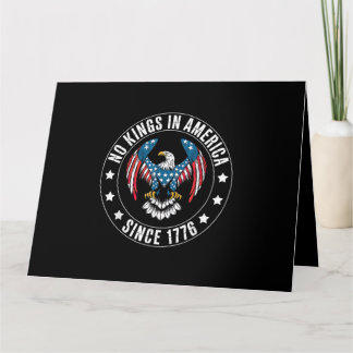 No Kings in America Since 1776 カード