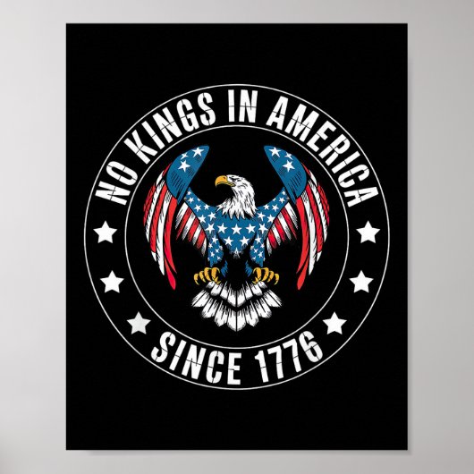 No Kings in America Since 1776 ポスター (正面)