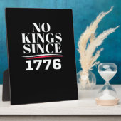 No Kings In America Since 1776 #1 Classic フォトプラーク (側面)