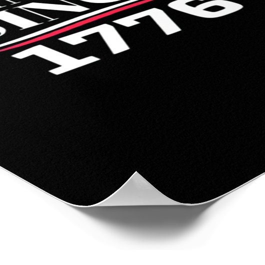 No Kings In America Since 1776 #1 Classic ポスター (角)