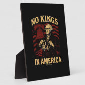 No Kings In America Since 1776 Anti-Donald Trumpp フォトプラーク (側面)