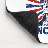 No Kings In America Since 1776 Distressed Flag Usa マウスパッド (コーナー)