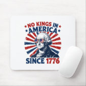 No Kings In America Since 1776 Distressed Flag Usa マウスパッド (マウス)