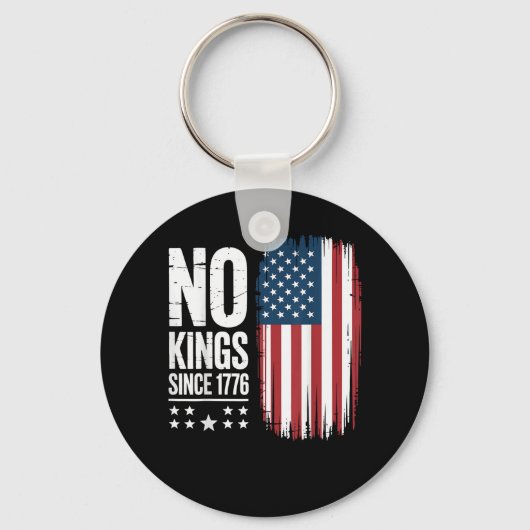 No Kings In America Since 1776 Freedom Spirit Look キーホルダー (正面)