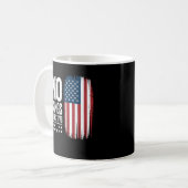No Kings In America Since 1776 Freedom Spirit Look コーヒーマグカップ (正面左)