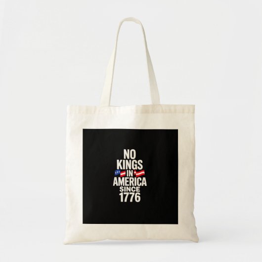 No Kings In America Since 1776 Simple Classic トートバッグ (正面)