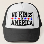 No Kings in America Trucker Hat キャップ (正面)