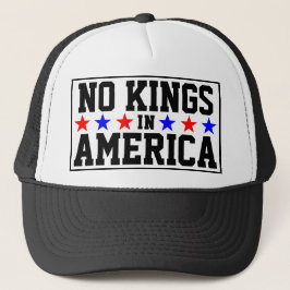 No Kings in America Trucker Hat キャップ