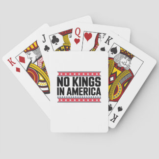 No Kings In America USA Minimal Clean トランプ