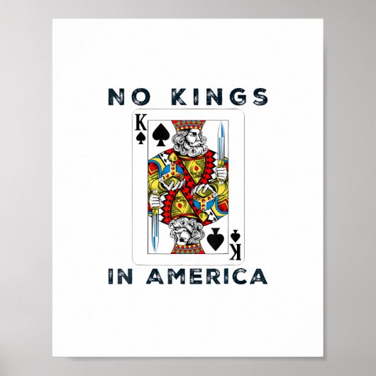 No Kings In America We The People Creative Style ポスター (正面)