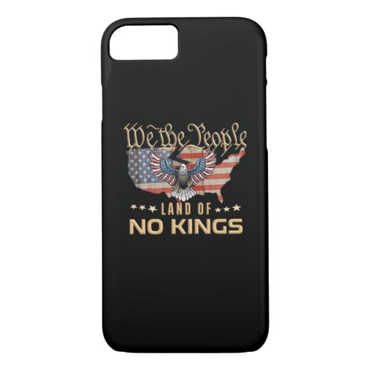 No Kings In America We The People Creative Style Case-Mate iPhoneケース (裏面)