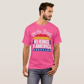No Kings In America We The People Political (2) Tシャツ (正面フル)