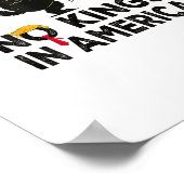 No Kings In America We The People Political Minima ポスター (角)