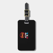 No Kings In The USA ラゲッジタグ (正面縦)