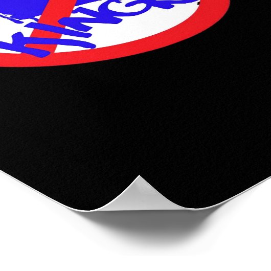 No Kings In The USA Classic ポスター (角)