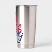 No Kings in the USA Thermal Tumbler - Hot Drink 保温保冷タンブラー (左面)