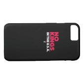 No Kings In The USA Trendy Graphic Case-Mate iPhoneケース (裏面(横))
