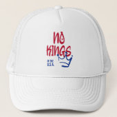No Kings in the USA Trucker Hat – 無料 キャップ (正面)
