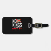 No Kings It Classic Minimal Design ラゲッジタグ (正面横)