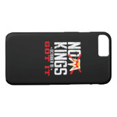 No Kings It Classic Minimal Design Case-Mate iPhoneケース (裏面(横))